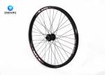 Black Aluminum Alloy Electric Bike Accessories 26 Inch Front Wheel With 20mm Hub