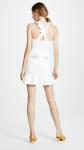 Women Clothing Latest White Ruffle Shoulder Dress Summer