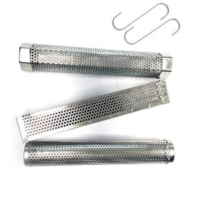 Quality 12 Inch Hexagonal BBQ Smoke Generator 103g Net Smoker Tube Gas Grill wholesale