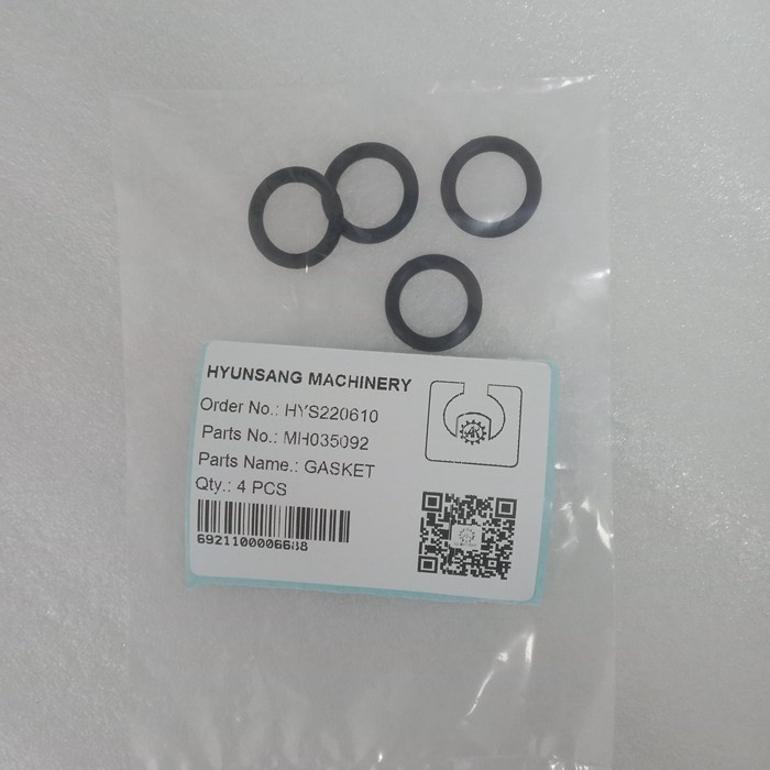 Hyundai O Ring Excavator Seal Kits MH035092 For Construction Equipment