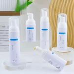 Cosmetic Tooth Cleaning Foam Mousse Bottle 60/50ml Pet Plastic Empty Hand