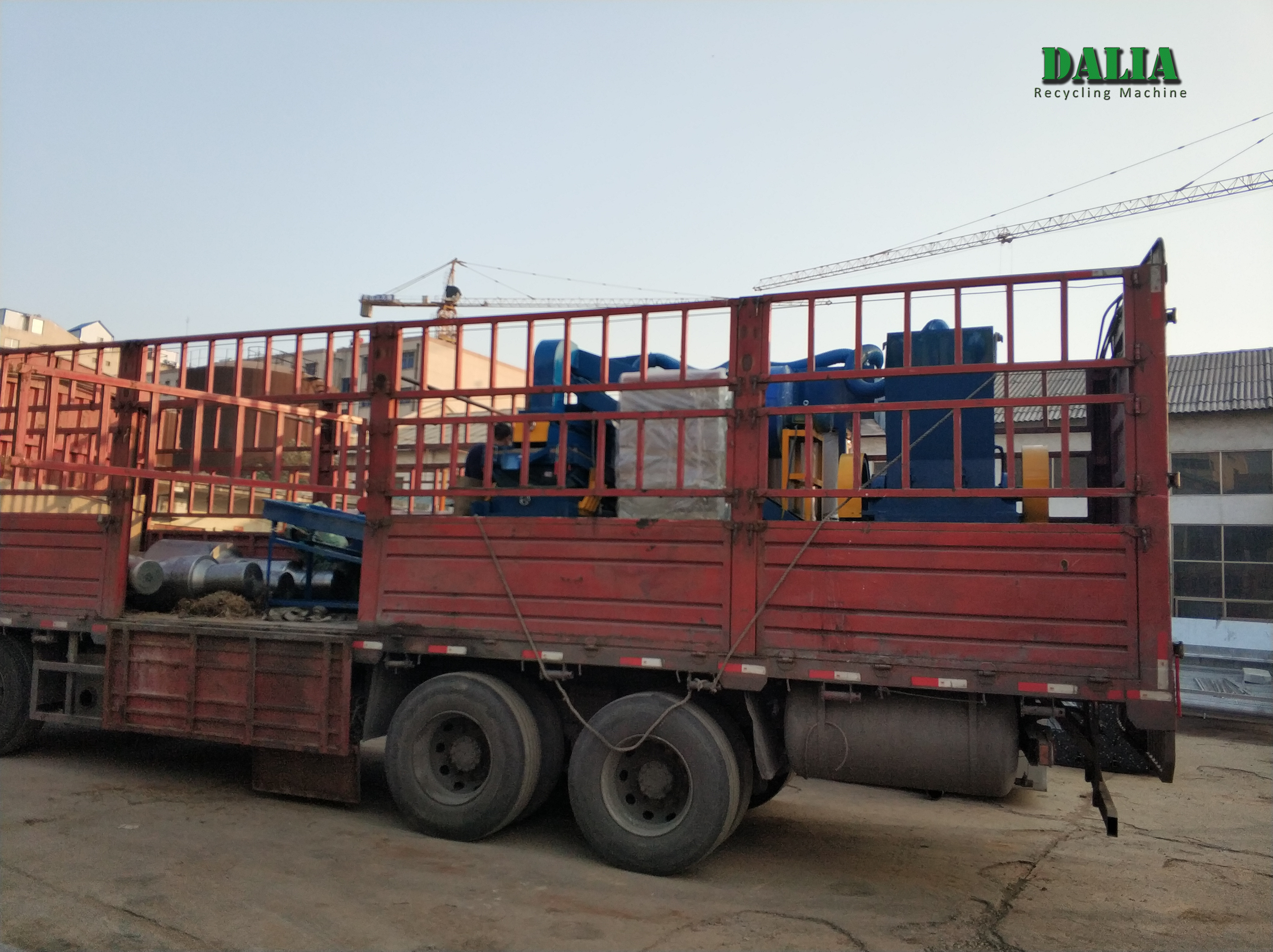 3000kg Weight Scrap Copper Wire Granulator Environmental Protection DALIA