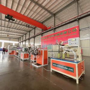 Quality PVC Fiber Reinforced Flexible Hose Machine , Soft Tube Extrusion Machine wholesale