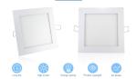 High Brightness Slim 12W Small Square Led Panel Light LED Down Light
