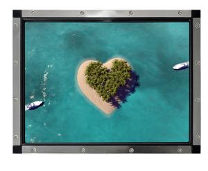 Quality OEM ODM Dustproof SAW Touch Monitor LCD / LED panel 17 inch wholesale