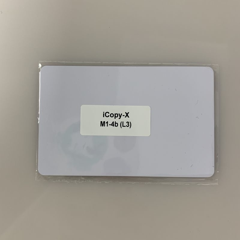 OEM 13.56MHZ UID Changeable RFID Smart Card 0.8mm Thick With 4k Byte Chip