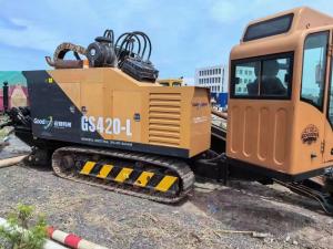 Quality used goodeng 42ton hdd machine, used goodeng 42ton hdd rig, used Goodeng GS420-L horizontal directional drilling machine wholesale