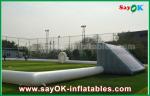 Inflatable Football Game Giant 10m Inflatable Football Field , Portable