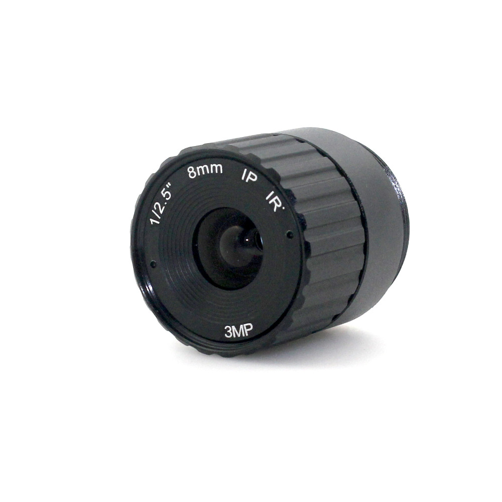 3Mega pixels 8mm CS lens IR Fixed CS Lens 1/2.5" CS F1.6 lens for CCTV Security Camera 