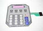 Tactile Flat Metal Dome Membrane Switch , Membrane Type Keyboard ROHS ISO
