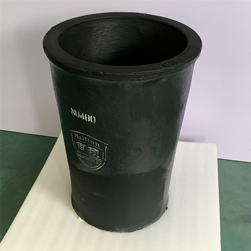 SiC Carbide Crucible For Melting And Casting Aluminum Alloys