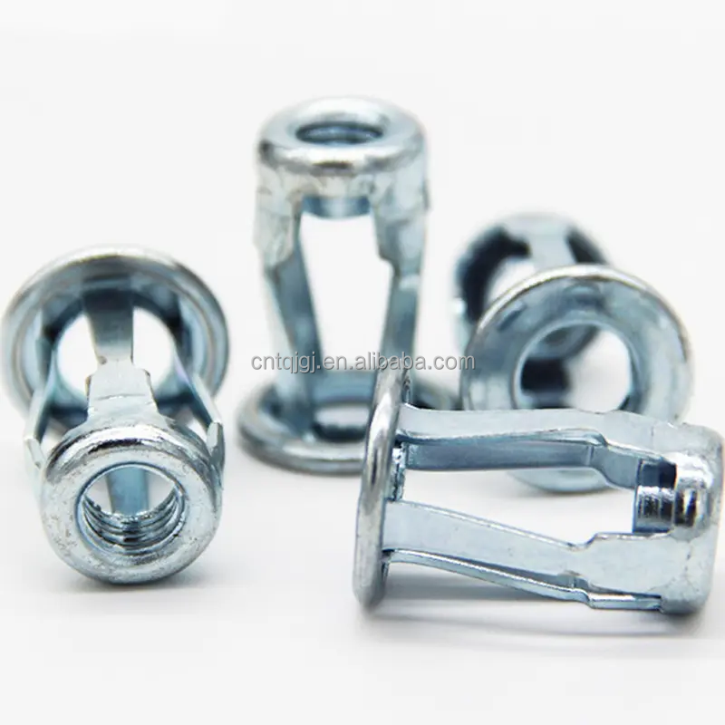 Zinc Plated Threaded Inserts For Metal Screw Petal Nut Expansion Rivet Nut Retail