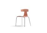 Green Metal Leg Dining Chair 50cm Stainless Steel Legs