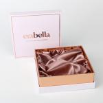20cm Flat Pack Cardboard Gift Boxes Wig Packaging Printing Logo