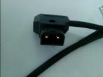 Lemo FHG 4pin right angle R shaped to D-tap power cable for Red Epic & Scarlet
