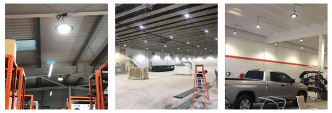 150W Warehouse UFO LED High Bay Light Module Design With Good Heat Dissipation