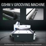Stainless Steel Decoration V Slotting Machine Vertical CNC V Grooving Machine