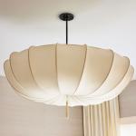 French Cream Bedroom Chandelier Japanese Style Living Room Dining Room Fabric