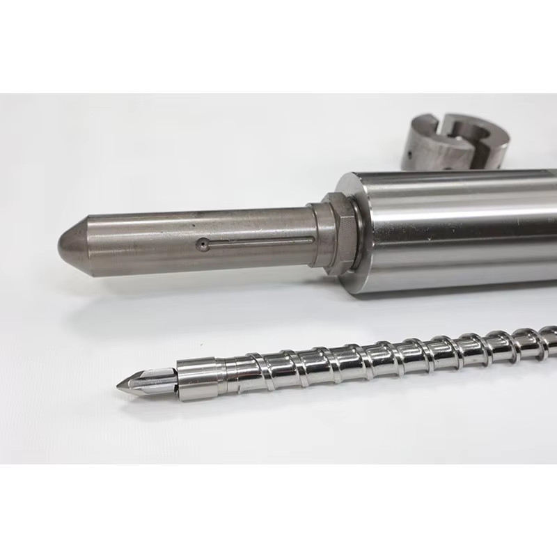 Custom Stainless Steel Alloy Single Twin Extruder Screw Barrel Reciprocating Injection Lead Feed Screw Auger Nitride