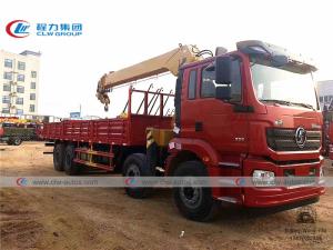 Quality Shacman F3000 8x4 Truck Mounted Telescopic Boom Crane wholesale