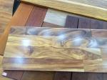 natural prefinished walnut solid wood stair tread