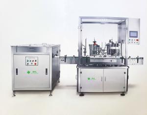 Quality XYG12/18/18 Stainless Steel 316L Glass Bottle Filling Machine wholesale