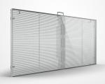 70% Clear Transparent Led Curtain Display , Transparent Video Glass Screen