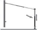 Self-Propelled/Trailer Rvs Fabric Sunburst Awning for RV Truck Camper Motorhomes DIY
