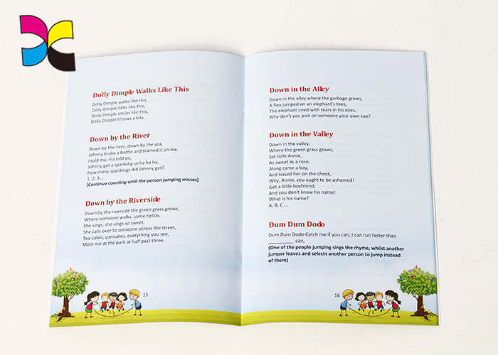 Custom Paperback Book Printing Coloring Hardcover / Funny Children Board Books