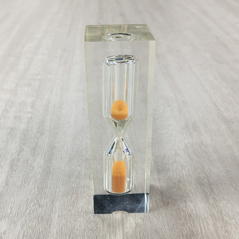 Clear Acrylic Hourglass 2 Hour Sand Timer For Home Pendulum