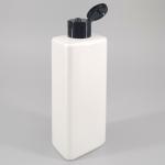 White 8.45oz 250ml PET Square Shampoo Pump Bottles