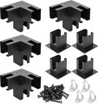 Wood Frame Pergola Kit Boots Alloy Steel 3 Way Right Angle Corner Bracket
