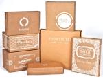 Youfu Electronic Products Packaging , 500pcs FSC Corrugated Carton Boxes Mailing