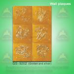 Antique PU wall plaques for home decoration