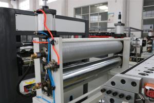 Quality Anti Erosion PVC House Plastic Tile Extrusion Line For Pvc Ceiling Panel Antinoisy wholesale
