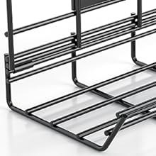 Keep Your Cables Neat and Tidy with This Folding Rack Cable Management Organizer