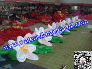 Quality Large Inflatable Wedding Flower Decoration Led Decorative Lights wholesale