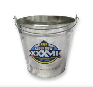 Quality Gift / Food Packaging Small Galvenized Metal Tin Bucket With Handle wholesale