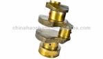 Genuine Machinery Engine Parts manufacturing forged crankshaft 6D125