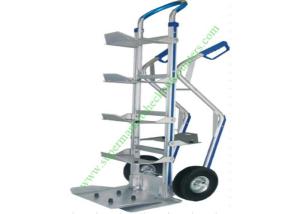 Quality Aluminum Bottled Water Tray Wire Shopping Trolley , Heavy Duty Foldable Hand Truck With Wheels wholesale