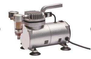 Quality Durable Mini Air Compressor Portable , Airbrush Air Compressor TC-22A wholesale