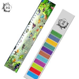 Quality Custom 3D Stationery Lenticular Ruler With Logo Promotional Gift wholesale