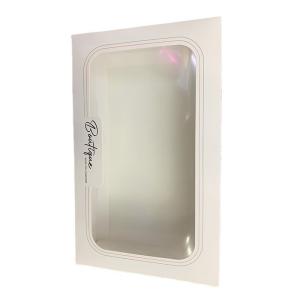 Quality Gathe Underwear Recycled Cardboard Gift Packaging Box With Window wholesale