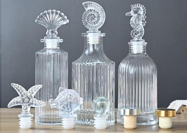 Cheap Aromatherapy Reed Fragrance 50ml Glass Diffuser Bottle With Stopper for sale