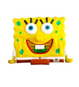 Quality Yellow SpongeBob Inflatable Bouncy Castle For Kids Jumping wholesale