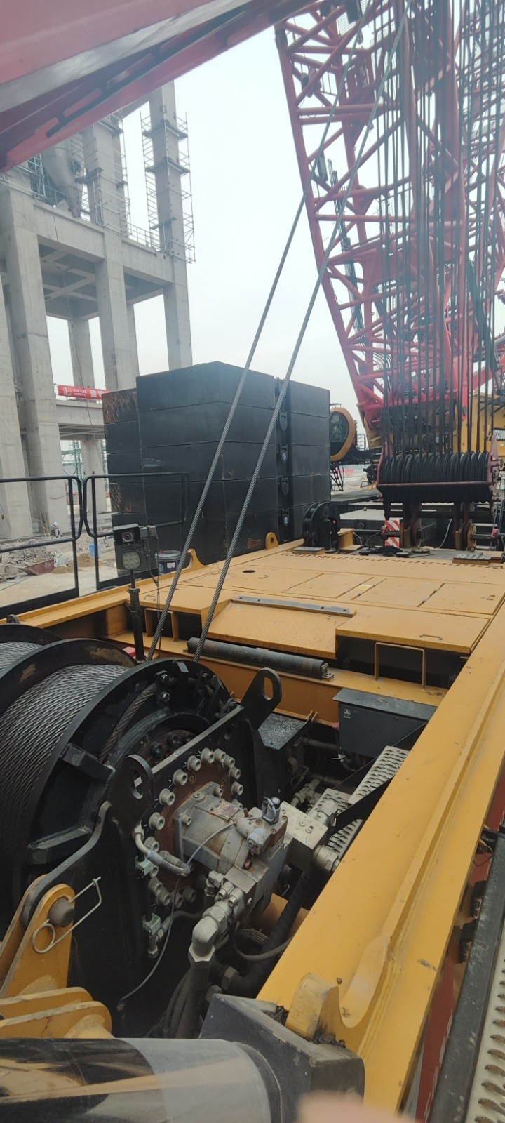 2019 Model Used Crawler Cranes 350 Ton Crawler Crane SANY SCC3500A With Superlift