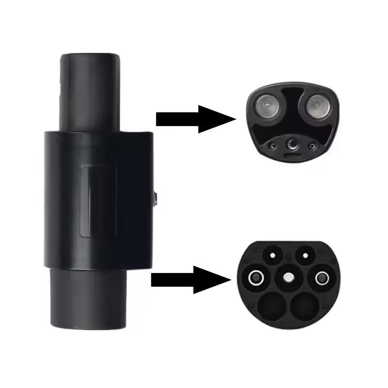 CE Approved Type2 to NACS EV Adapter 32A 2024 EV Charger Converter Wireless Adapter for Tesla Charging Ready to Ship Now