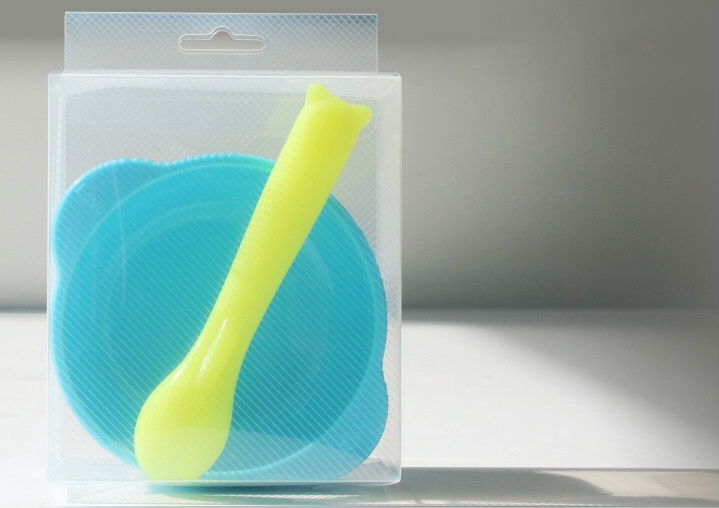 Food Grade Silicone Kids Bowls And Spoons Cute Silicone Baby Feeding Tool Soft Safe Silicone Baby Spoons And Bowl