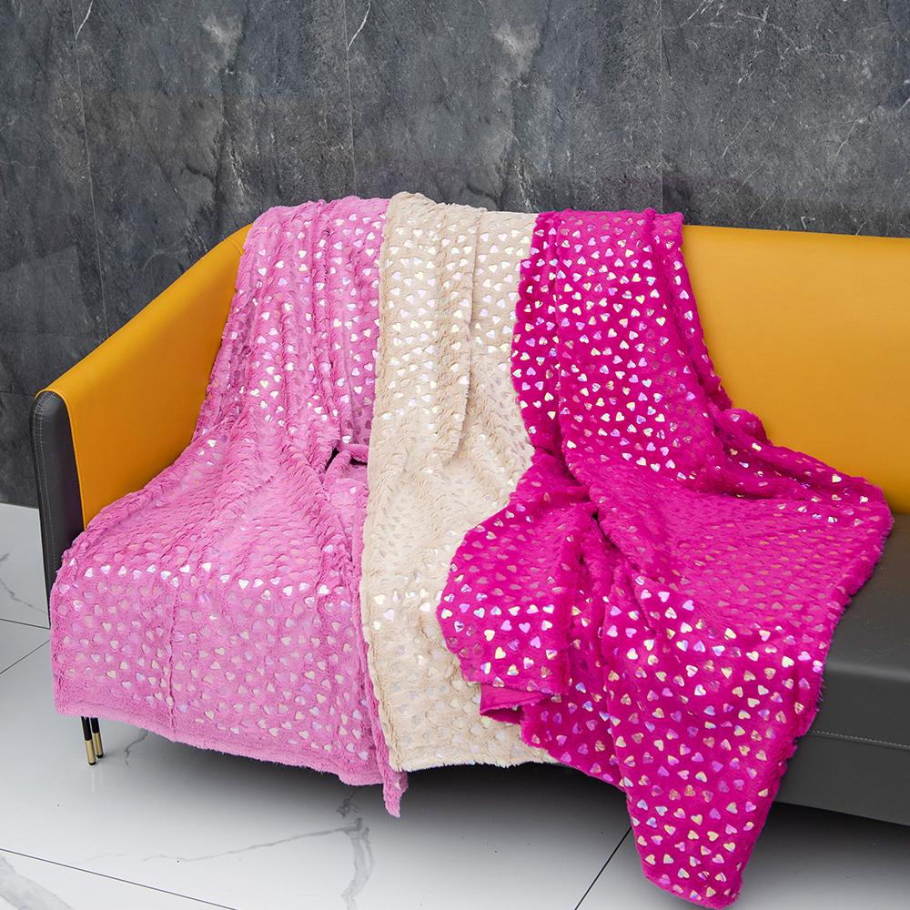 Brushed Pattern Sparkling Sequins Polyester PV Plush Fabric for Soft Toys and Home Textiles 100% Polyester