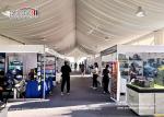 Windproof Commercial Frame Marquee Event Tent / Luxury Big Outdoor Wedding Tent